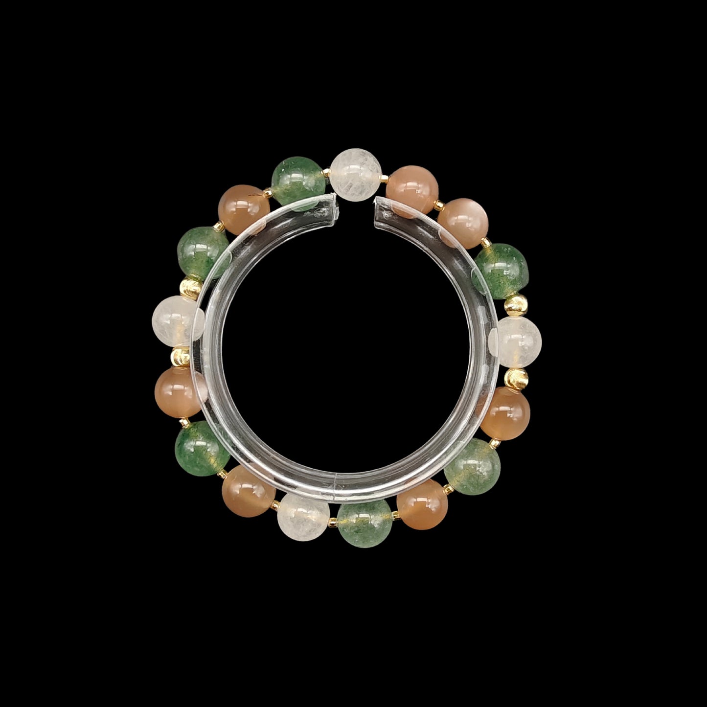 OneCrystal-Zodiac NHE Flow Crystal Beads Series Aries-Vitality Bracelet-*Wildfire Revival*