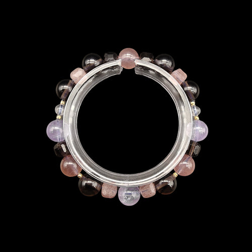 OneCrystal-Zodiac NHE Flow Crystal Beads Series Taurus-Momentum Bracelet-*Bountiful Wheel*