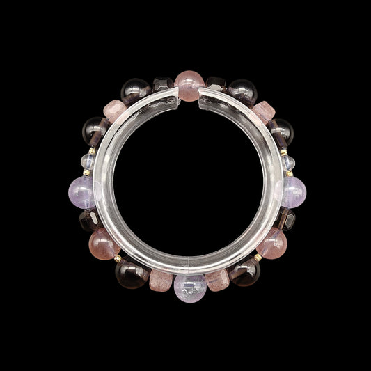 OneCrystal-Zodiac NHE Flow Crystal Beads Series Taurus-Momentum Bracelet-*Bountiful Wheel*