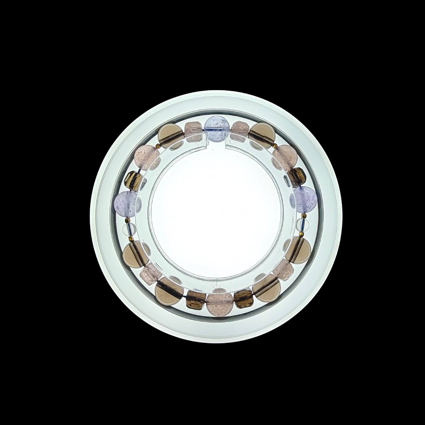 OneCrystal-Zodiac NHE Flow Crystal Beads Series Taurus-Momentum Bracelet-*Bountiful Wheel*