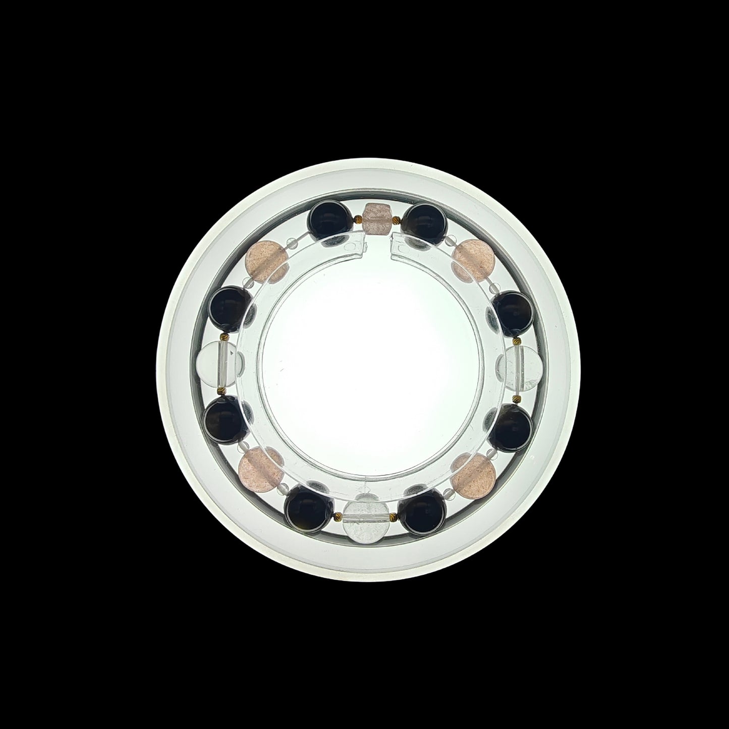 OneCrystal-Zodiac NHE Flow Crystal Beads Series Cancer-Momentum Bracelet-*Harbor Axis*