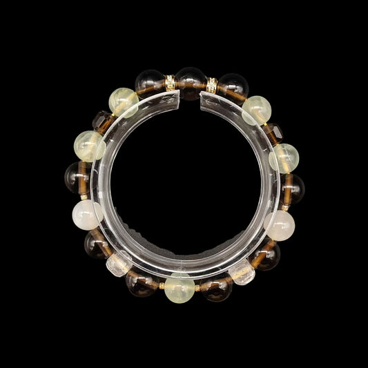 OneCrystal-Zodiac NHE Flow Crystal Beads Series Virgo-Vitality Bracelet-*Earth Pulse*