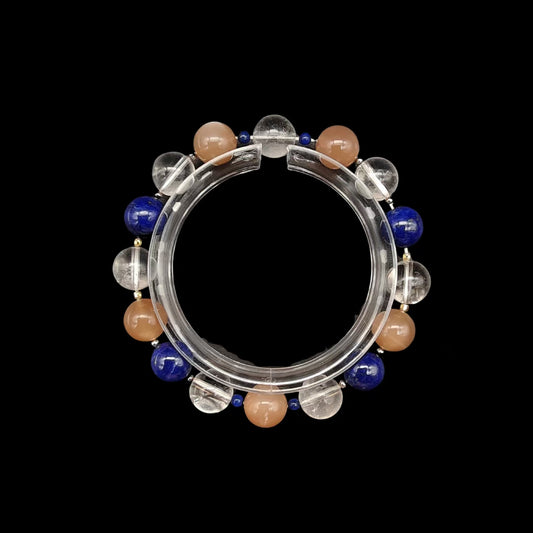 OneCrystal-Zodiac NHE Flow Crystal Beads Series Virgo-Momentum Bracelet-*Order Compass*