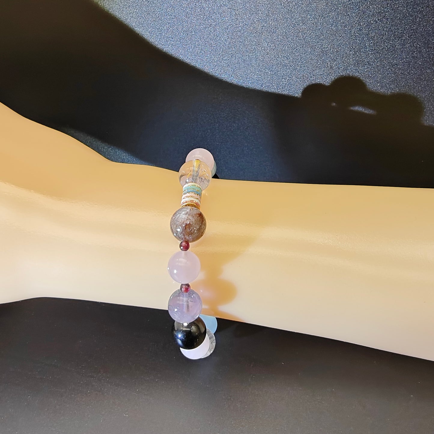 OneCrystal-Zodiac NHE Flow Crystal Beads Series Cancer-Alignment Bracelet-*Moonrise Symphony*