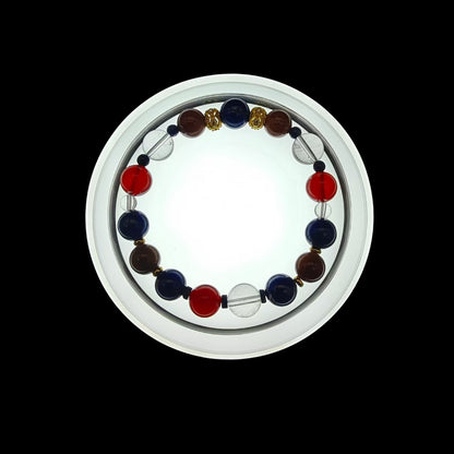 OneCrystal-Zodiac NHE Flow Crystal Beads Series Capricorn-Momentum Bracelet-*Destiny Key*