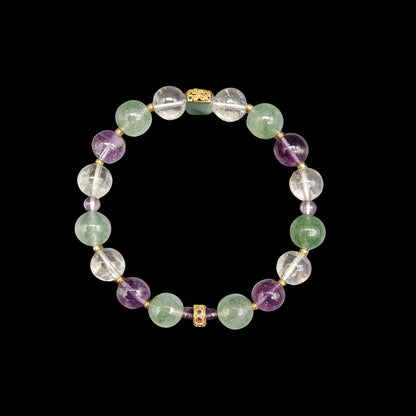 NHE Flow Crystal Beads-2025 Christmas- Wood-'Evergreen Joy'