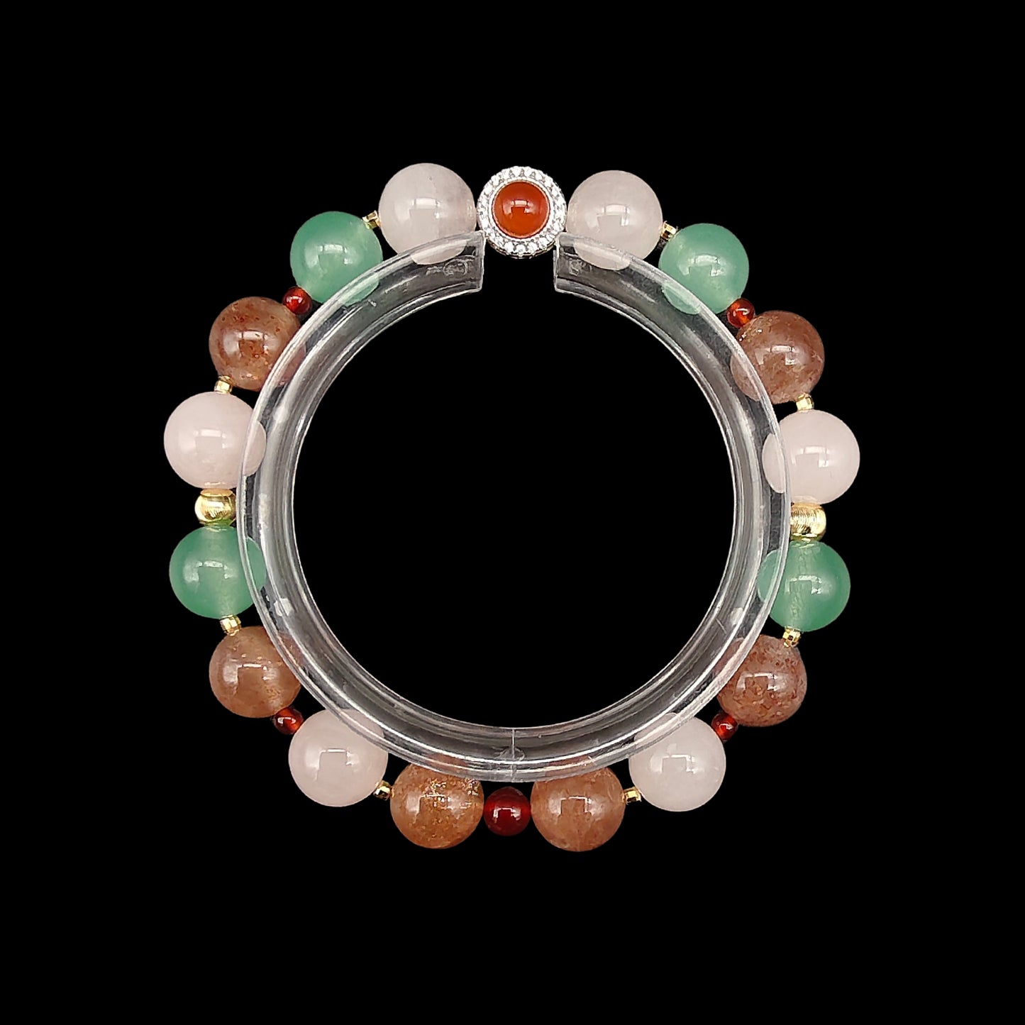 NHE Flow Crystal Beads-2025 Thanksgiving- Fire-'Hearth Warmth'