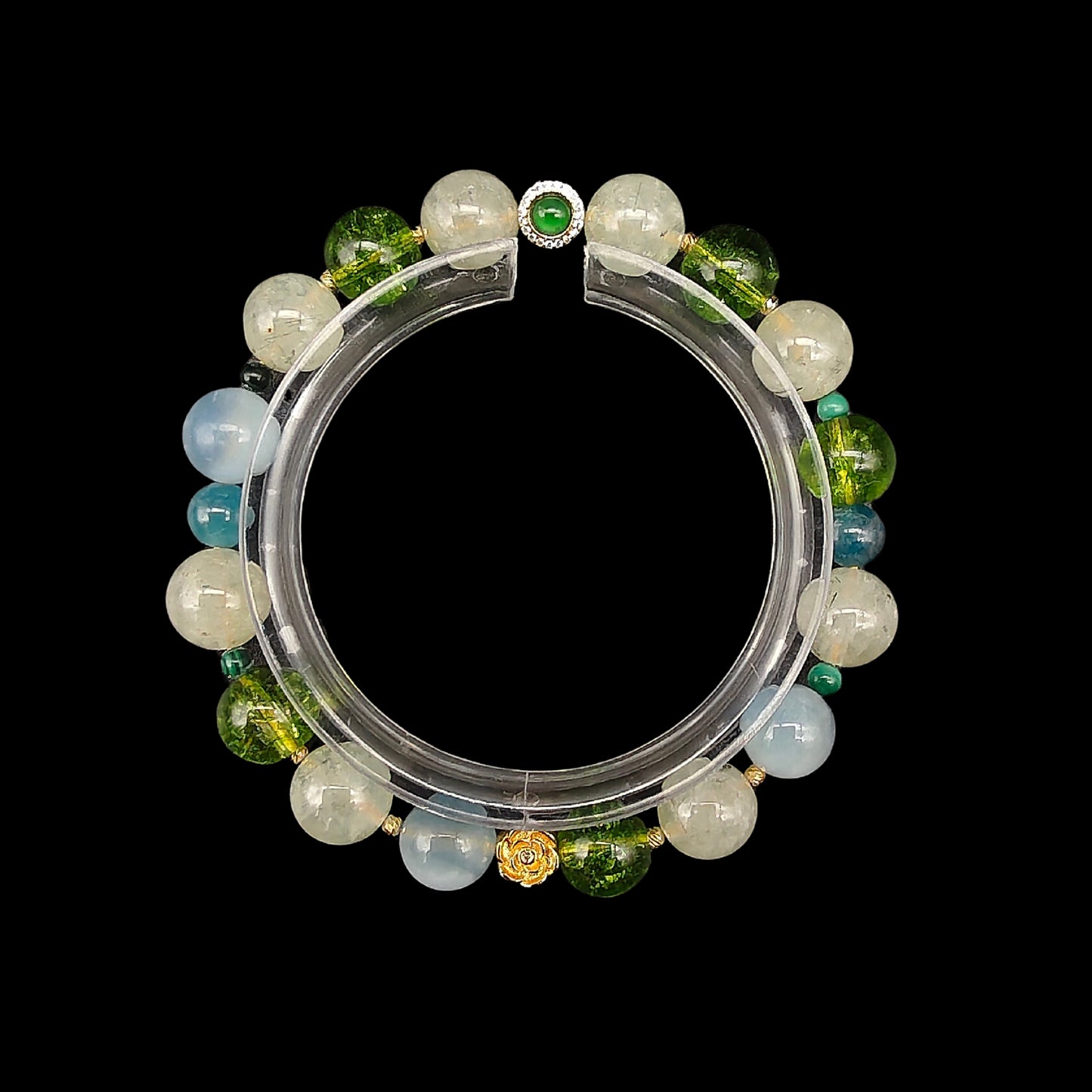 NHE Flow Crystal Beads-2025 Thanksgiving- Wood-'Harvest Growth'