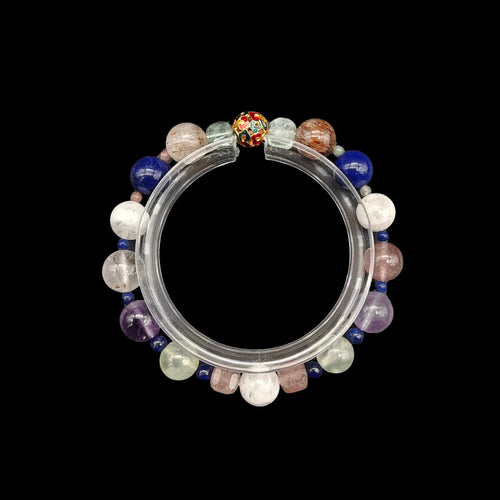 OneCrystal-Zodiac NHE Flow Crystal Beads Series Capricorn-Alignment Bracelet-*Cosmic Loom*