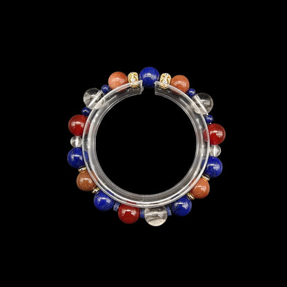 OneCrystal-Zodiac NHE Flow Crystal Beads Series Capricorn-Momentum Bracelet-*Destiny Key*