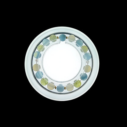 OneCrystal-Zodiac NHE Flow Crystal Beads Series Gemini-Vitality Bracelet-*Dawn Whisper*