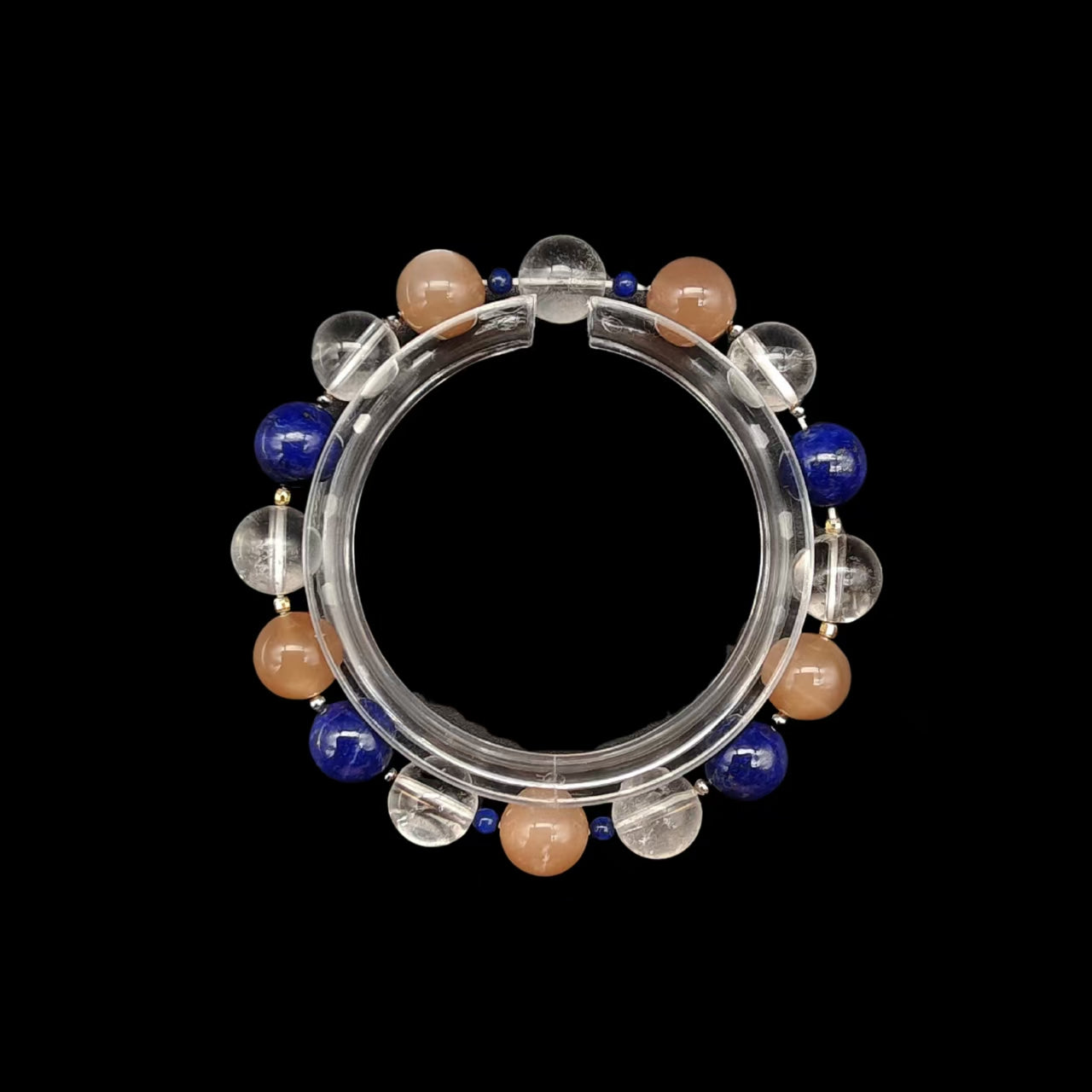 OneCrystal-Zodiac NHE Flow Crystal Beads Series Virgo-Momentum Bracelet-*Order Compass*