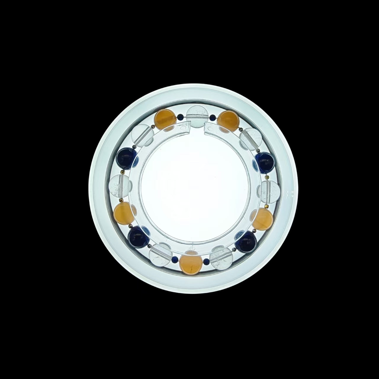 OneCrystal-Zodiac NHE Flow Crystal Beads Series Virgo-Momentum Bracelet-*Order Compass*