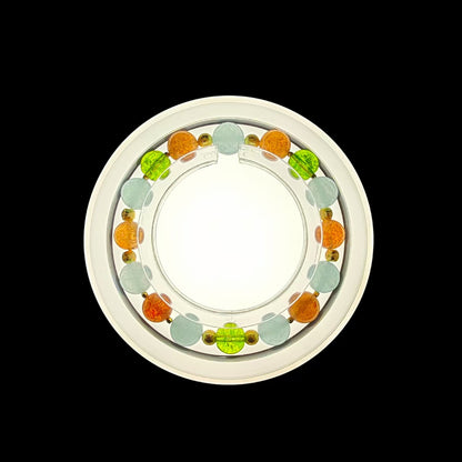 OneCrystal-Zodiac NHE Flow Crystal Beads Series Libra-HeartFire Bracelet-*Lovers’ Halo*