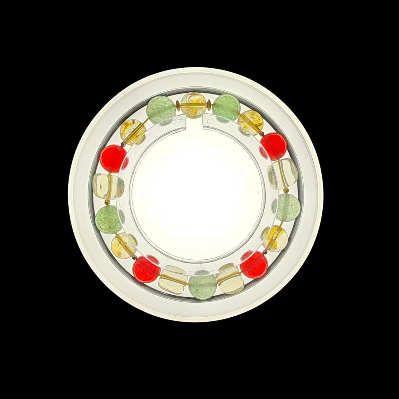 OneCrystal-Zodiac NHE Flow Crystal Beads Series Sagittarius-Vitality Bracelet-*Earth Pulse*