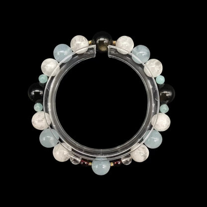 OneCrystal-Zodiac NHE Flow Crystal Beads Series Sagittarius-Momentum Bracelet-*Star Compass*