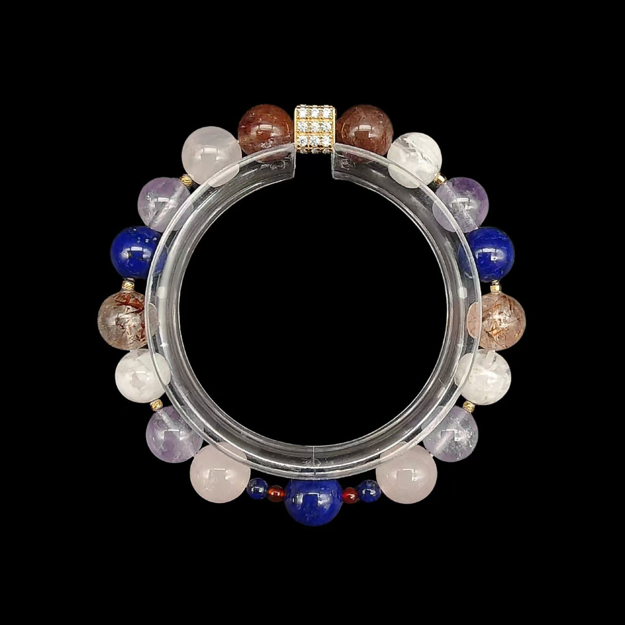 OneCrystal-Zodiac NHE Flow Crystal Beads Series Sagittarius-Alignment Bracelet-*Eternal Odyssey*