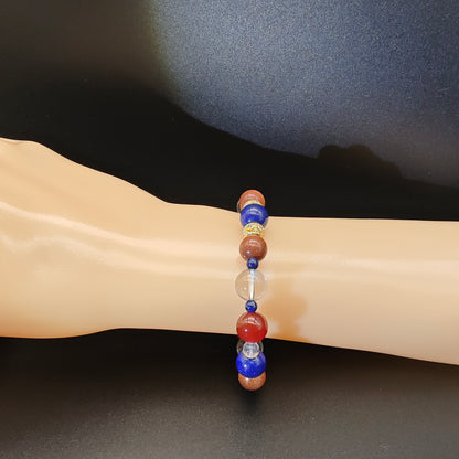 OneCrystal-Zodiac NHE Flow Crystal Beads Series Capricorn-Momentum Bracelet-*Destiny Key*