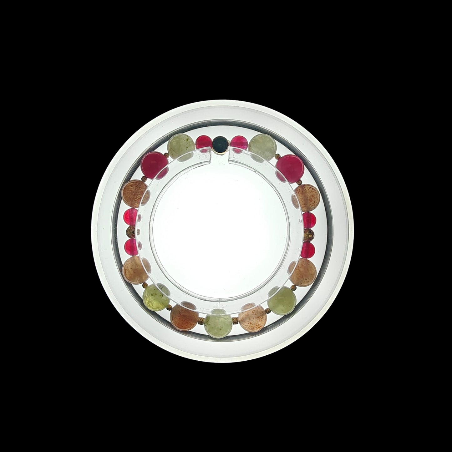 NHE Flow Crystal Beads-2025 Christmas- Fire-'Yule Flame'