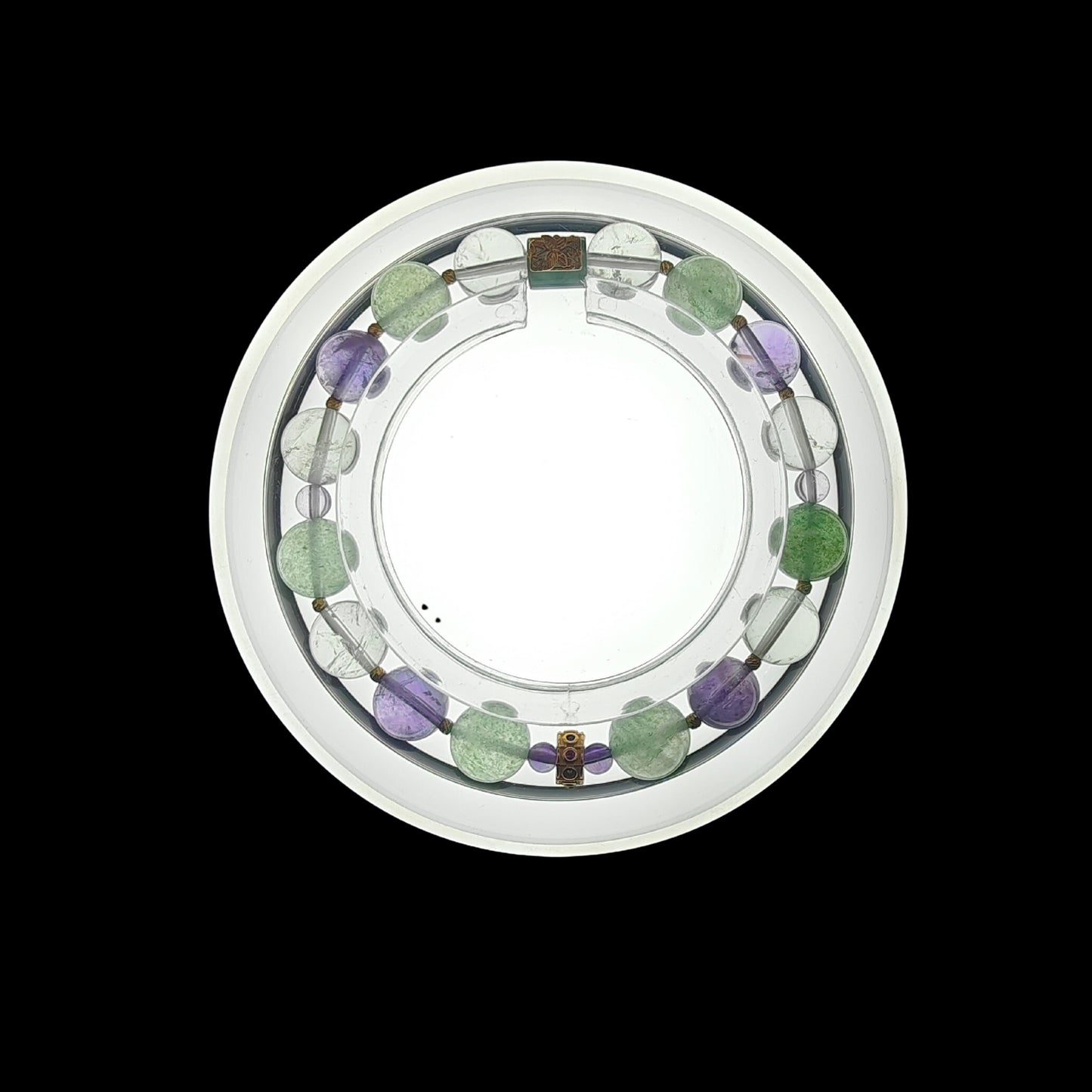 NHE Flow Crystal Beads-2025 Christmas- Wood-'Evergreen Joy'