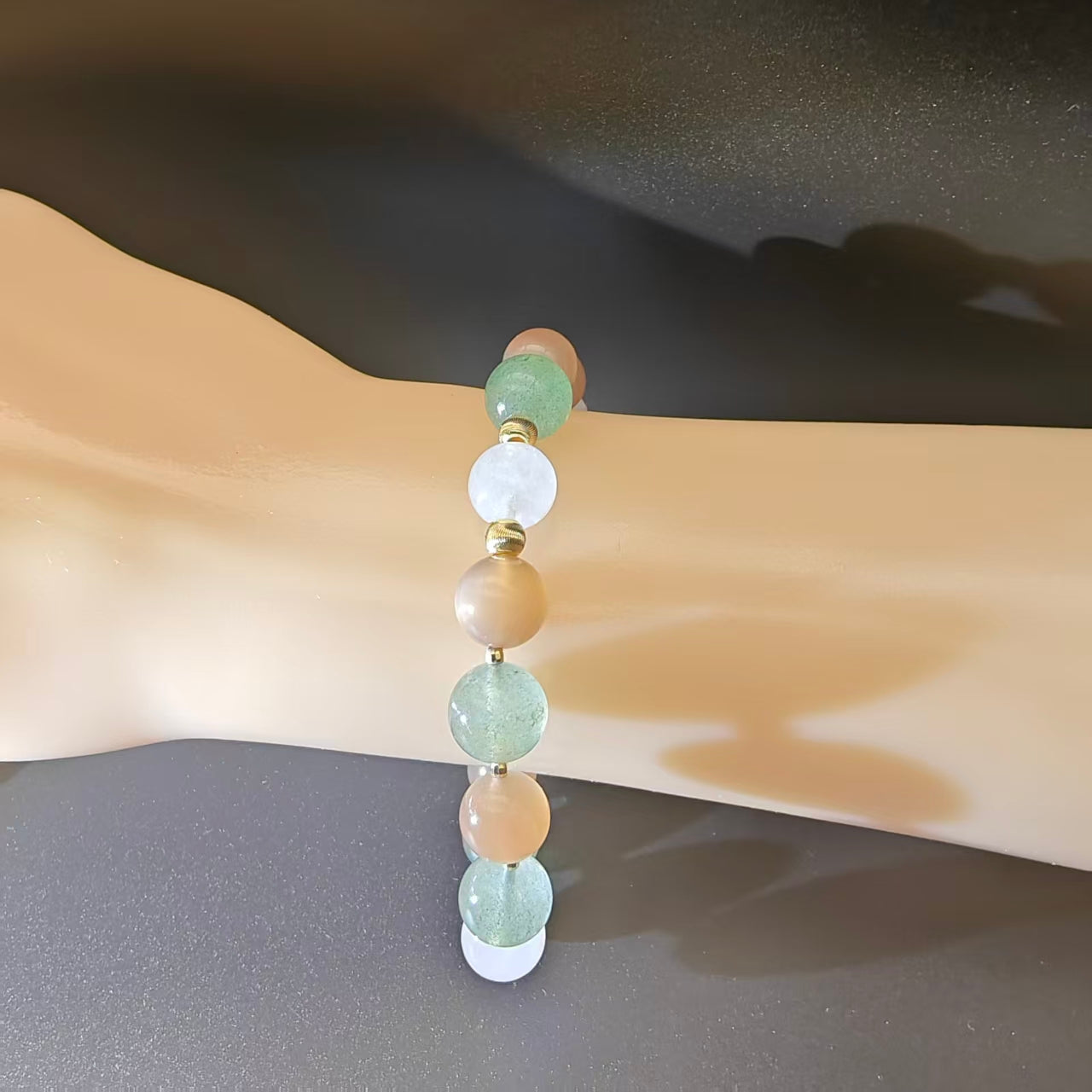 OneCrystal-Zodiac NHE Flow Crystal Beads Series Aries-Vitality Bracelet-*Wildfire Revival*